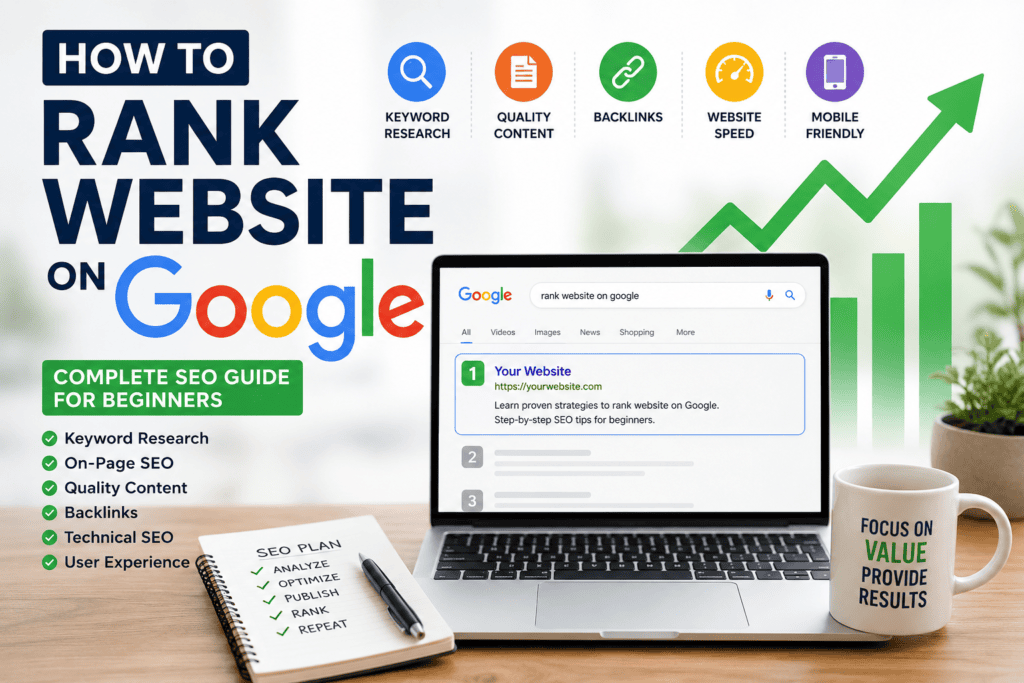 Rank a Website on Google