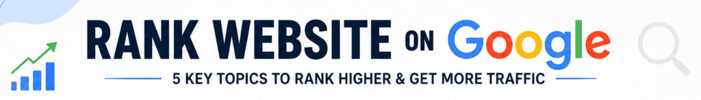 Rank a Website on Google